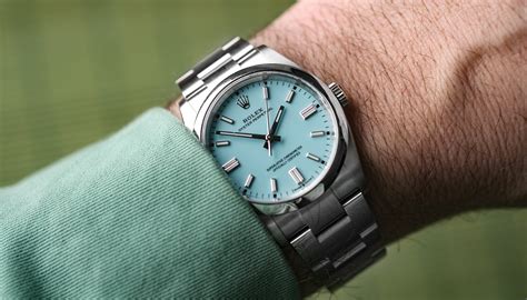 rolex op turquoise